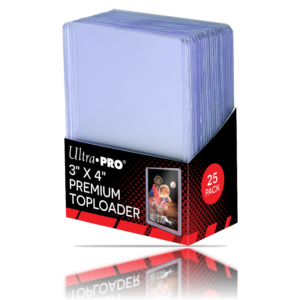Toploaders 3"x4" Super Clear Premium Ultra Pro – 25 ud.