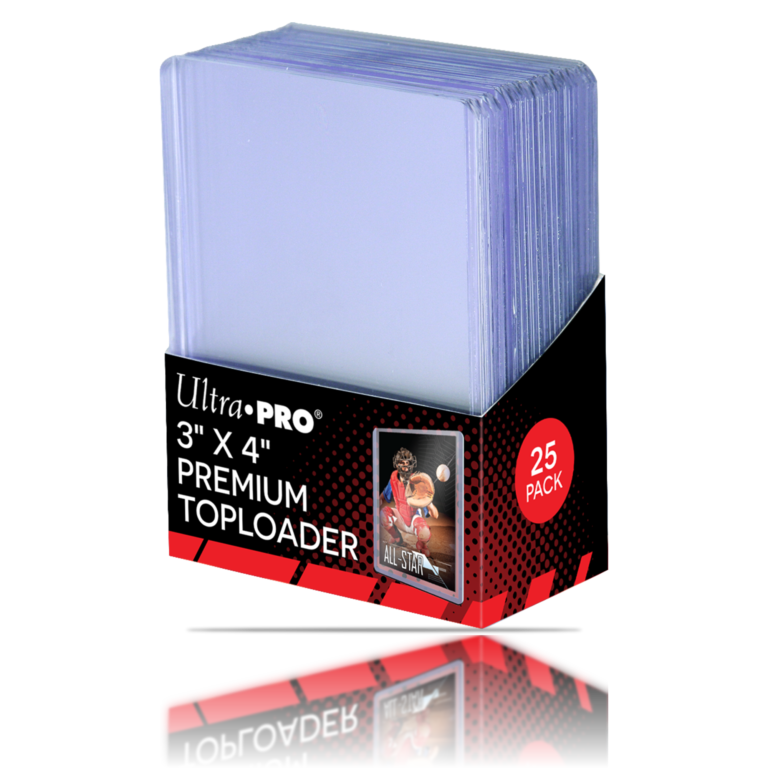 Toploaders 3"x4" Super Clear Premium Ultra Pro – 25 ud.